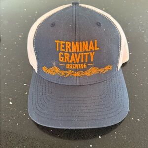 Terminal Gravity Brewing Blue and White Cap